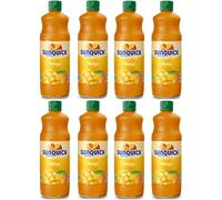Pufai - Sunq Real Fruit Concentrate Juicer - Rafraîchissement Fruité (Mangue, 8 Bouteilles) 700 Millilitres x 8 Bouteilles