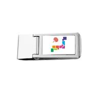 Pufan Japan Tokyo Games Show Porte-billets fin en acier inoxydable