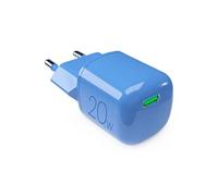 PUFCMTCUSBC20WGBLUE chargeur d'appareils mobiles Smartphone, Tablette Bleu Secteur Charge rapide Intérieure