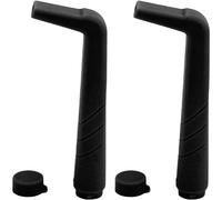 Pufei 2pcs hiccup stopper paillet ensemble en forme de l en forme de lauréat en forme d'usure d'artefacts arrête immédiatement l'outil de hoquet pour l'avion de en plein air