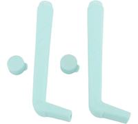 Pufei 2pcs hiccup stopper paillet ensemble en forme de l en forme de lauréat en forme d'usure d'artefacts arrête immédiatement l'outil de hoquet pour l'avion de en plein air