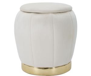PUFF/CONTAINER PARIS CRÈME/OR