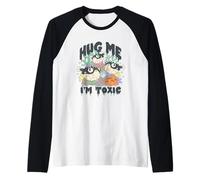 Puffer Fish Hug Me I'm Toxic Manche Raglan