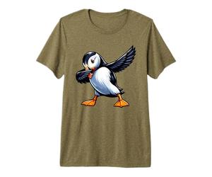 Puffin Dabbing | Macareux pour Enfants et macareux Mignons T-Shirt Haut de Gamme