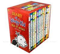 Puffin Journal d'un enfant Wimpy 12 livres Collection complète ensemble nouveau (Journal d'un enfant Wimpy, Règles de Rodrick, La dernière paille, Jours de chien, La vilaine vérité, Fièvre de la cabin