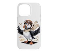 Puffin Pilot Seabird Bird Watching Flying Lover Coque pour iPhone 14 Pro Max