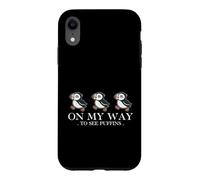 Puffin Watcher Bird Lover Ornithologist Biologist Coque pour iPhone XR
