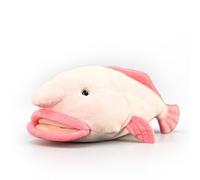 PuffPurrs Peluche Blobfish Réaliste, Drôle et Étrange, Cadeau pour Amateurs de la Vie Marine, 33CM/12 Pouces