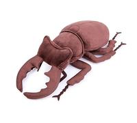 PuffPurrs Peluche de Lucane Cerf-Volant Réaliste 25cm, Scarabée Insecte Animal Lucanidae en Peluche, Modèle Animal Crustacé Doux, Poupées de Jouets de Scarabées en Peluche Uniques pour Enfants