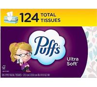 Puffs Ultra Soft & Strong Facial Tissues - 124 ct by Puffs