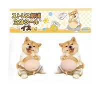 Puffy Animal Stickers, Soft Touch Decals, Gel Squeeze Toys, Raised Texture Pack, for Journaling Scrapbooking Water Bottle Laptop Phone Case Luggage Mug School Craft Art DIY Decoration Play Use