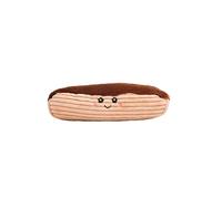 Puffy Crew Bakery Bite_Stick Jouet en peluche couineur pour chien de petite et moyenne taille 20,3 cm (clair, taille S)