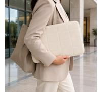 Puffy Sacoche pour ordinateur portable 14", sacoche de transport pour | Housse de transport rembourrée pour ordinateur portable, sac de rangement fin pour espace de travail intérieur