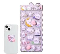 Puffy Stickers - Pop Off The Page | Accessoires de scrapbooking de dessin animé, décoration amusante, animal mignon | Bricolage et étudiants, autocollants, autocollants amusants pour bureau, bricolage