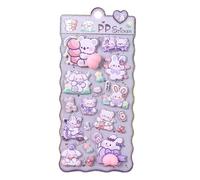 Puffy Stickers - Pop Off The Page | Accessoires de scrapbooking de dessin animé, décoration amusante, animal mignon | Bricolage et étudiants, autocollants, autocollants amusants pour bureau, bricolage