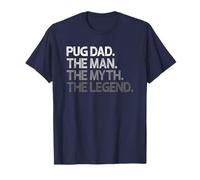 Pug Dad Man The Myth Legend Gift T-Shirt