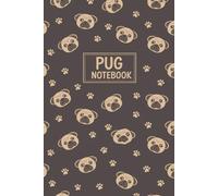 Pug Pattern Paradise: A playful and stylish notebook with repeating pug faces and tiny paw prints, perfect for dog lovers and daily writing