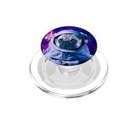 Pug Space Dog Astronaut Galaxy Dogs Funny PopSockets PopGrip pour MagSafe