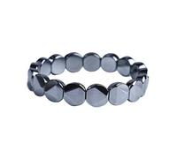 PUGEOAMN Confortable Terahertz Bracelet en Silicone Équilibre Énergie Chaîne à Main Polysilicon Bracelet Accessoire pour le Bureau et la Gym Vêtements