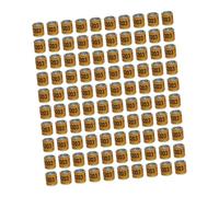 Pugermering 100 Bagues de Pattes, Bagues D'identification Réutilisables, Accessoires pour Volailles 2026, Bagues de Pattes, Orange Taïwan