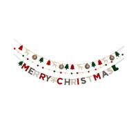 Pugermering 4 Pièces Noël Bannière LED Suspension Papier Décor Festif Fonction Multimodes Éclairage Convient Fête Maison Salle Événement, Style B