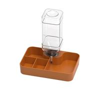 Pugermering Abreuvoir Automatique pour Reptiles, Gamelle D'abreuvement, pour Terrarium, Serpent, Kaki Grand