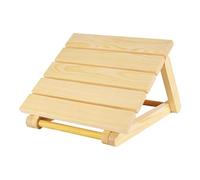 Pugermering Appui-tête et Coussin de Dossier en Bois pour Sauna, Tonneau, Chambre Ou Dortoir.