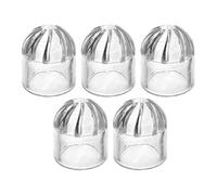 Pugermering Aquarium Skimmer Élément Surface Skimmer Panier Flottant Remover Film Rotation 360 Degrés Fonction Hydrodynamique en Acrylique Transparent Adapté pour, 32mm