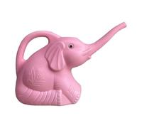 Pugermering Arrosoir en Forme D'éléphant, Arrosoir pour Plantes, Dessin Animé, Pot D'arrosage Léger à 2 L pour Jardin, Fleurs, Intérieur et Extér, Rose