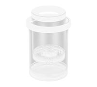 Pugermering Boîte D'élevage Isolée pour Poissons avec Trous d'alimentation, Blanc