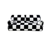 Pugermering Canapé-lit pour Animaux : Canapé-lit Moelleux pour Animaux de Compagnie, avec Surface et Base Rembourrées. Facile à Nettoyer. Offre Un Confort Optimal, Black S