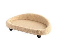 Pugermering Canapé pour Animaux de Compagnie, Griffoir pour Chat, Accessoire pour Chat avec Base Antidérapante, Canapé pour Animaux de Compagnie, Lit pour Chats D