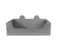 Pugermering Chat, pour Chats, Accessoire Adorable, Amusant, Pot pour Chats D'intérieur, Gris