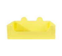 Pugermering Chat, pour Chats, Accessoire Adorable, Amusant, Pot pour Chats D'intérieur, Jaune