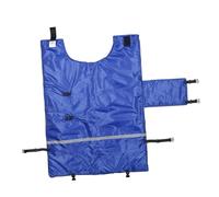 Pugermering Couverture pour Veaux, Chaude, Lavable, Ajustable, Vêtement d'hiver, Vêtement Thermique pour Veaux, Protection Contre Le Froid pour Nouveau-nés, Grande Taille