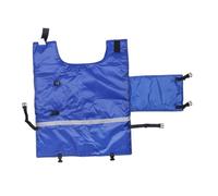Pugermering Couverture pour Veaux, Chaude, Lavable, Ajustable, Vêtement d'hiver, Vêtement Thermique pour Veaux, Protection Contre Le Froid pour Nouveau-nés, Femelle Adulte
