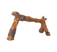 Pugermering Décoration de Branches Grimpantes pour Reptiles, Accessoires D'aquarium, Aménagement Paysager pour Geckos Léopards, Caméléons et Dragons Barbus, 24x13x9cm