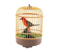 Pugermering Décorations de Table pour Enfants : Oiseaux Chanteurs et Gazouillants Orange, Couleur 1