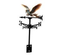 Pugermering en Métal en Forme de Cheval, Objet Décoratif en Fer Forgé, à Motif Animalier pour, Ferme, Terrasse, Jardin, Style B