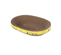 Pugermering Griffoir pour, Tapis à Griffer, Nid, Protège-Meubles, Protège-Griffes, Tapis à Griffer épais en Carton en Forme de Bol, Accessoires, Je