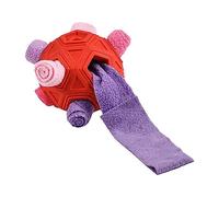 Pugermering Jouet de Reniflement pour Chien Jouet D'Éveil Jouet Interactif Dresseur de Nez Jouet à Mâcher en Caoutchouc et Velours Favorise L'Instinct de Recherch, Style H