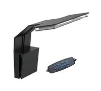 Pugermering Lampe LED pour Aquarium, éclairage pour Plantes, Complet, économie D'énergie, Installation Stable, Idéale pour La Croissance des Plantes D, Noir