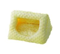 Pugermering Lits, Cachettes, Abris d'hiver, Lits de Jeu, Grottes, Jouets pour Hamsters et Petits Animaux, Lits pour Cochons d'Inde, Maisons pour Hamsters