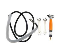 Pugermering Meuleuse D'angle Pneumatique, Mini Meuleuse D'angle Pneumatique, Outil de Coupe et de Polissage pour Crayons, Kit de Micro-meuleuse D'angl