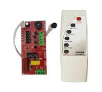 Pugermering Panneau de Télécommande pour Ventilateur Panneau de Commande Électronique Platine de Remplacement Télécommande Modification Minuterie Adaptée pour, Version Chn Eng