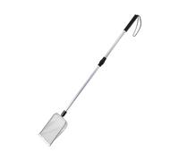 Pugermering Pelle à Litière pour Chats avec Manche Télescopique Réglable, Pelle en Métal Amovible et Design Ergonomique, Idéale pour Le Nettoyage, Maille de 90 cm 5.0x5.0 mm