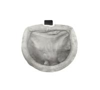 Pugermering Perchoir Suspendu pour Chat Fixation par Pince Structure Pliable Hamac Coussin en Fausse Lapin Latérale pour Un Confort Adapté,