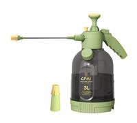 Pugermering Pulvérisateur à Pression de Jardin 3 litres, Arrosoir, Poignée Ergonomique Polyvalente, Flacon Pulvérisateur de Jardinage 11,8 X 7,6 Pouces, avec Une Longue Baguette