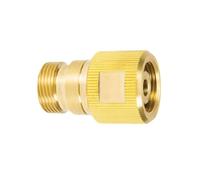 Pugermering Raccord de Buse pour Nettoyeur Haute Pression 1/4 Pouce, Adaptateur de Tuyau Professionnel, Connecteurs pour L'arrosage Des Fleurs, Accessoires D&, Un M22