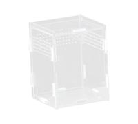 Pugermering Reptile Breeding Box Caisse D'Élevage Terrarium Habitat Animal Boîte avec Aération Bac D'Acrylique Transparent Adaptée pour Jeunes Dragons Caméléons L, 8x7x10cm